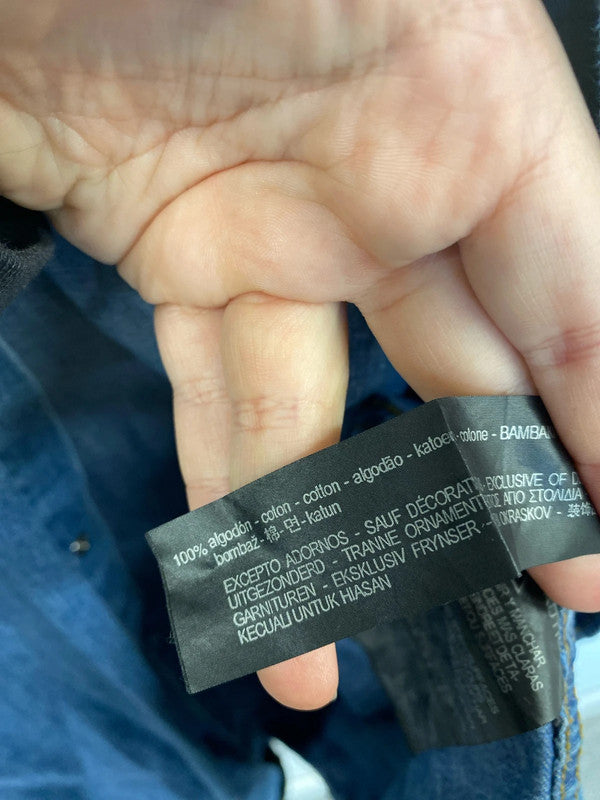 Zara Fabulous Denim Shacket Size S JM005