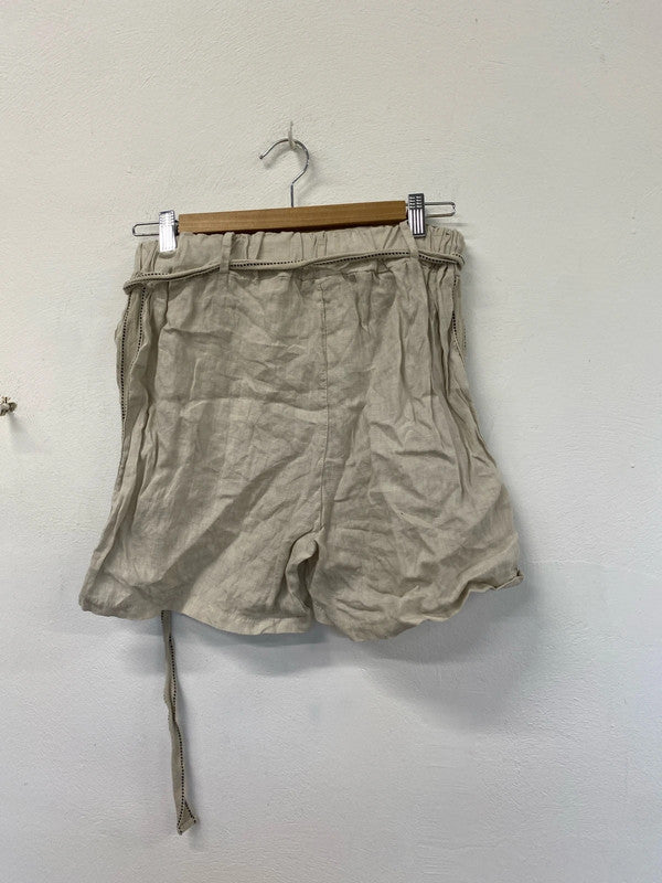 Stunning Bellambia linen shorts uk 10 KD001