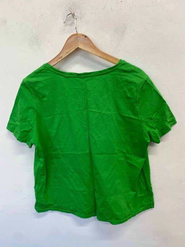 Lovely esprit green top UK XL KN002