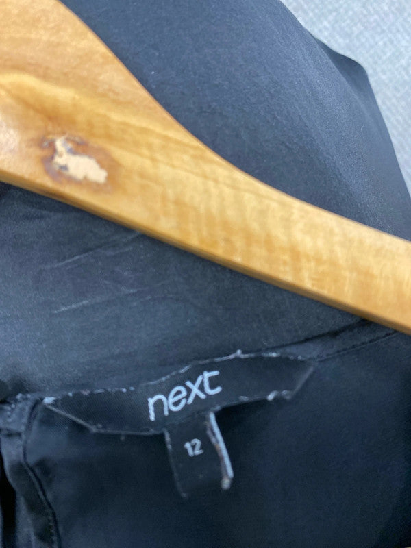 Fabulous Next satin evening top Uk12 classic LB001