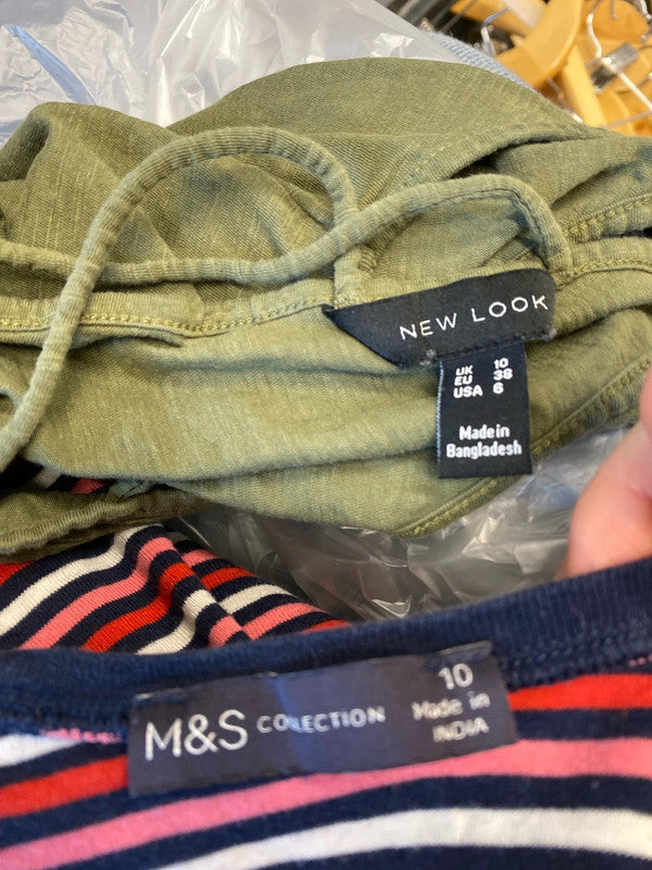 Fab duo of tank tops M&S & New Look summer wardobe classic #52 LD003