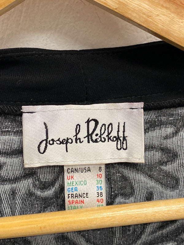 Stunning Joseph Ribkoff Black And White Floral Blazer Jacket UK 10 KM004