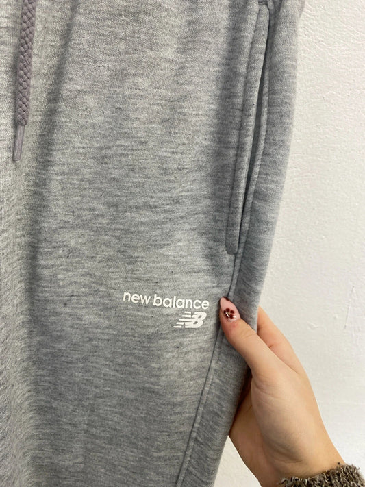 Lovely new balance grey cuffed joggers UK S JM008