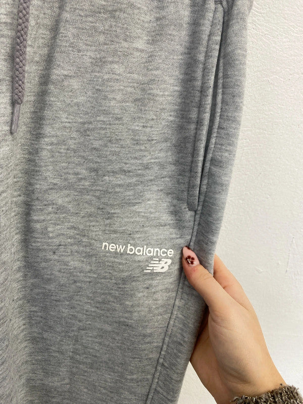 Lovely new balance grey cuffed joggers UK S JM008