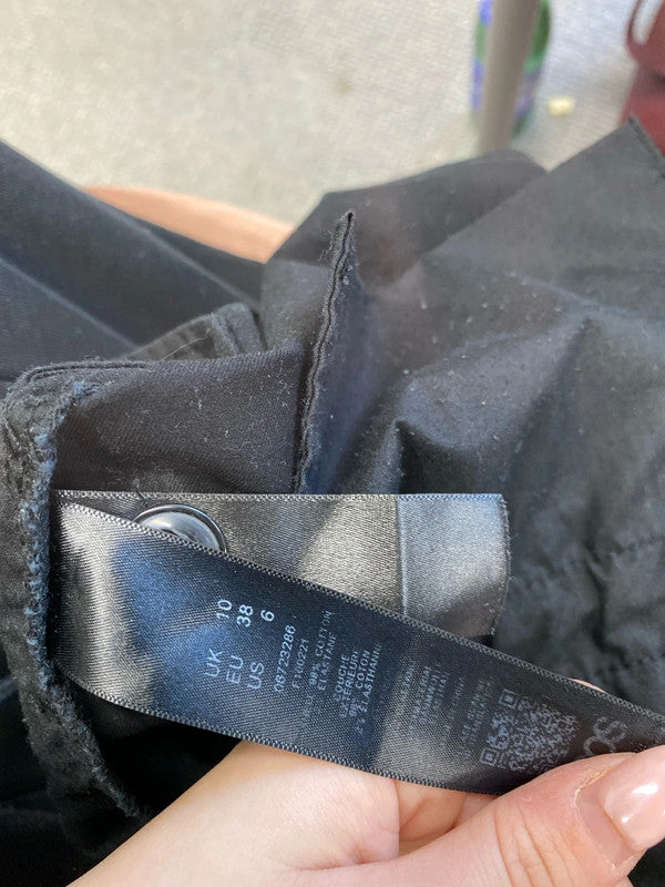 Lovely denim asos black shorts UK 10 JB001