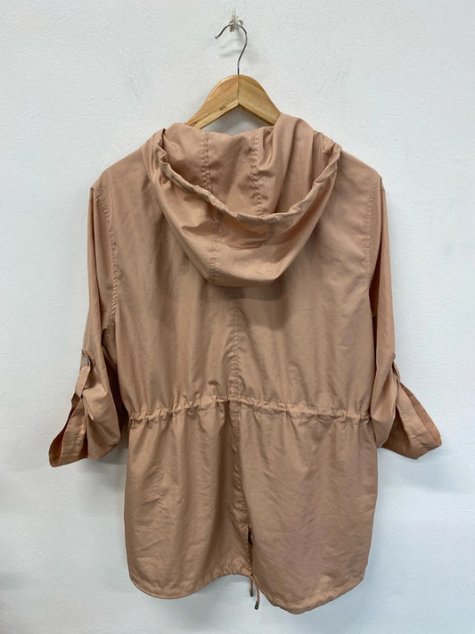 Primark Stylish Dusty Pink Raincoat Size M DS002