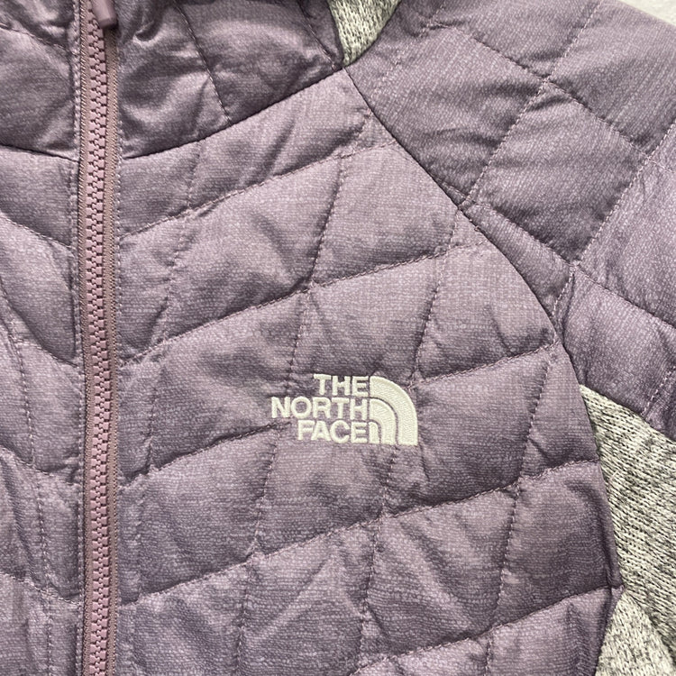 Women’s The North Face Thermoball Jacket Lilac & Grey UkM SG090