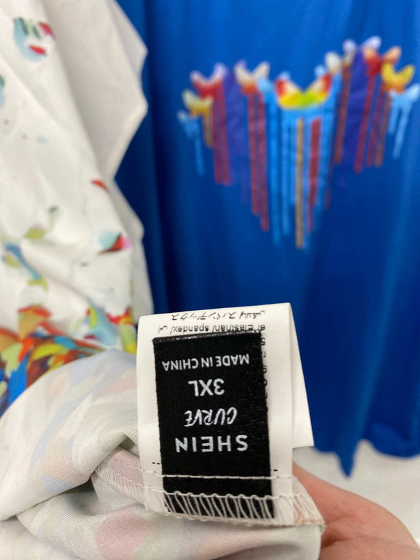 Fabulous Trio of Shein summer tops new Uk3XL #5 RG021