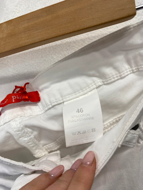 Stunning Oliver Phillips white jeans UK 18 LW005