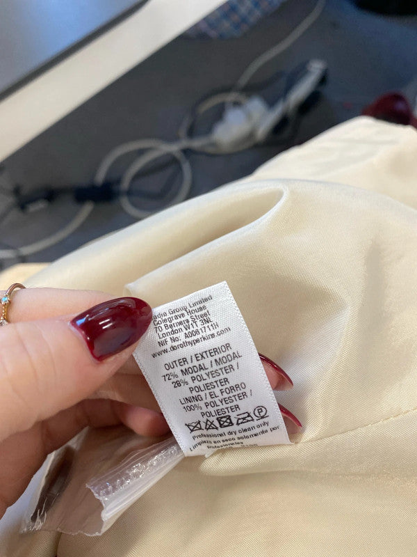 Lovely Dorothy Perkins beige blazer UK 12 AO001