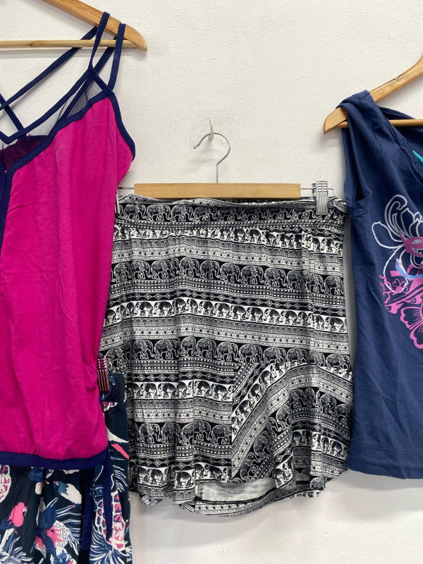 Fabulous Ladies Y2K Summer boho surf bundle Uk12 holidays #15 SG020