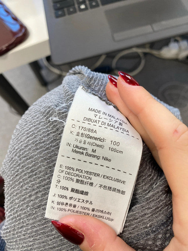 Fabulous men’s Nike running grey running dri fit top UK M CJ001