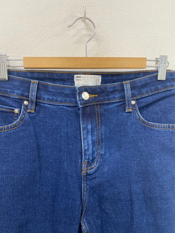 Classic indigo skinny jeans ASOS design 33L JB001