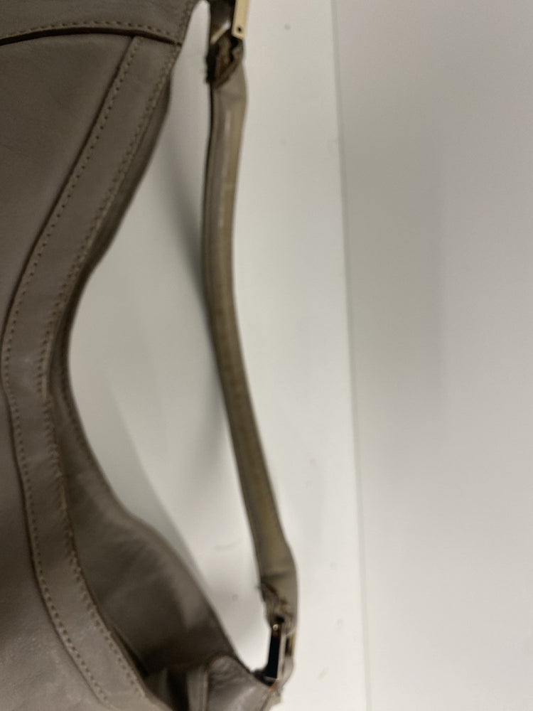 Lovely Anya Hindmarch Cooper Cream Silver Hobo Handbag JP001