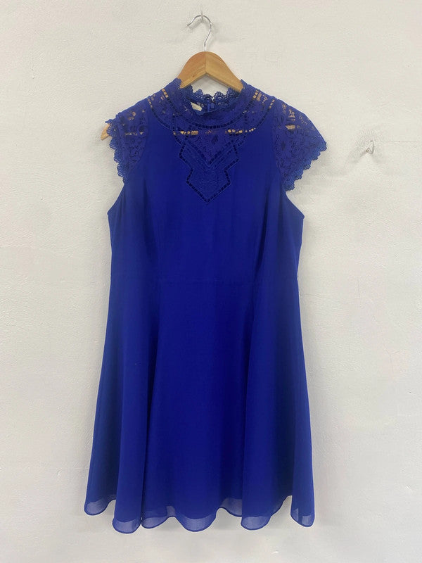 Stunning Monsoon fit&flare dress uk 14 AW002