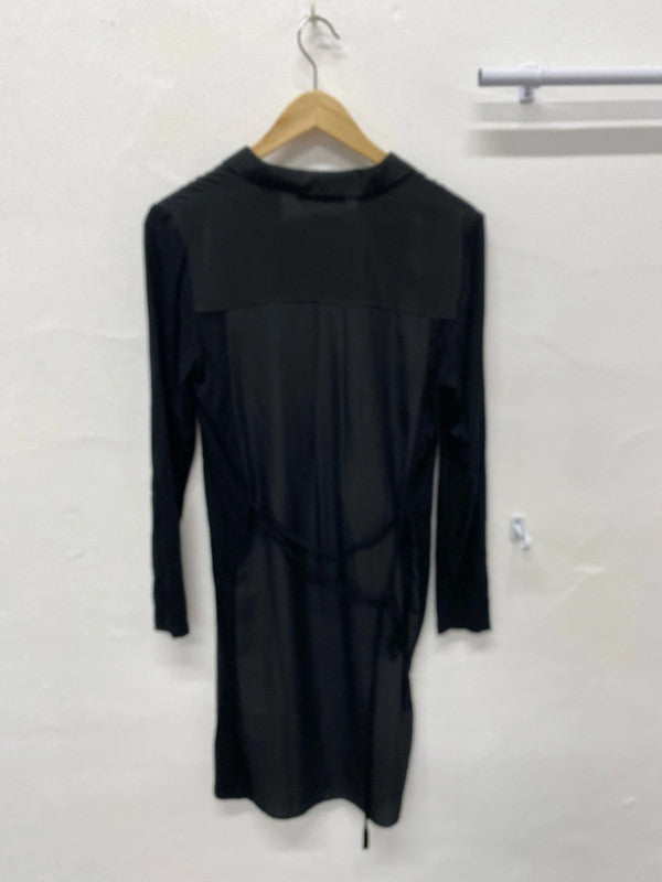 Fabulous Botanical dress black & green by Oasis stunning UkS AG002