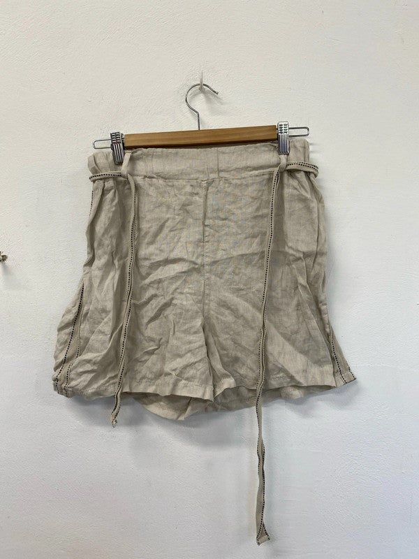 Stunning Bellambia linen shorts uk 10 KD001