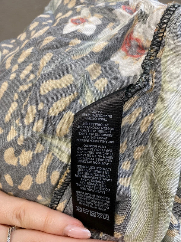 Lovely asos hi low botanical summer vibe UK 12 JB001