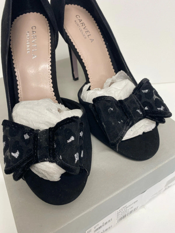 Stunning Carvela for Kurt Geiger Leoni black occasion shoes Uk5 LB005