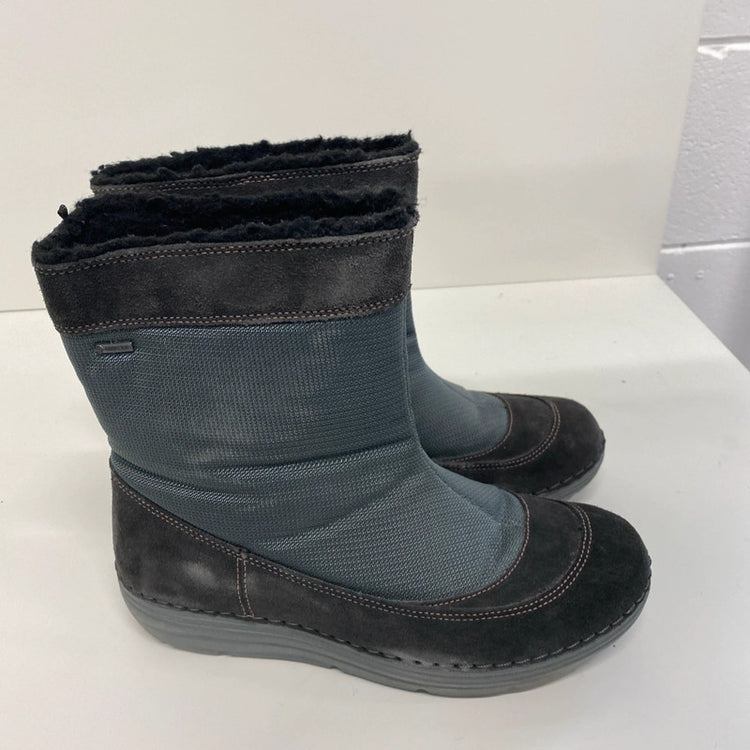 Fabulous Fleece lined waterproof Clark’s Artisan winter boots uk5 D JA002