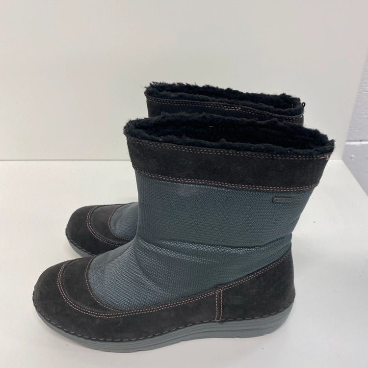 Fabulous Fleece lined waterproof Clark’s Artisan winter boots uk5 D JA002