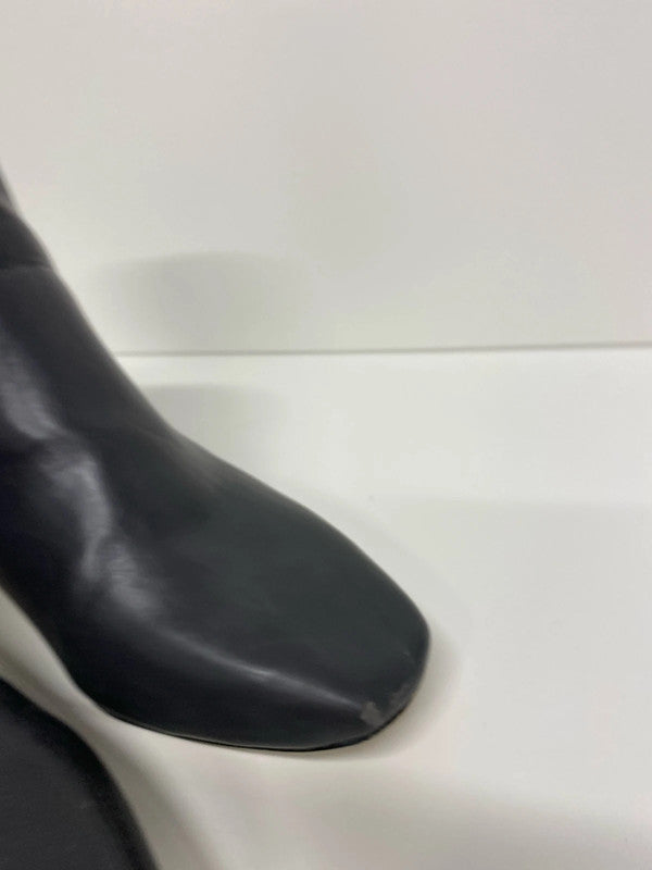 Fab TU charcoal grey ankle boots with metallic heel Uk7 JW002