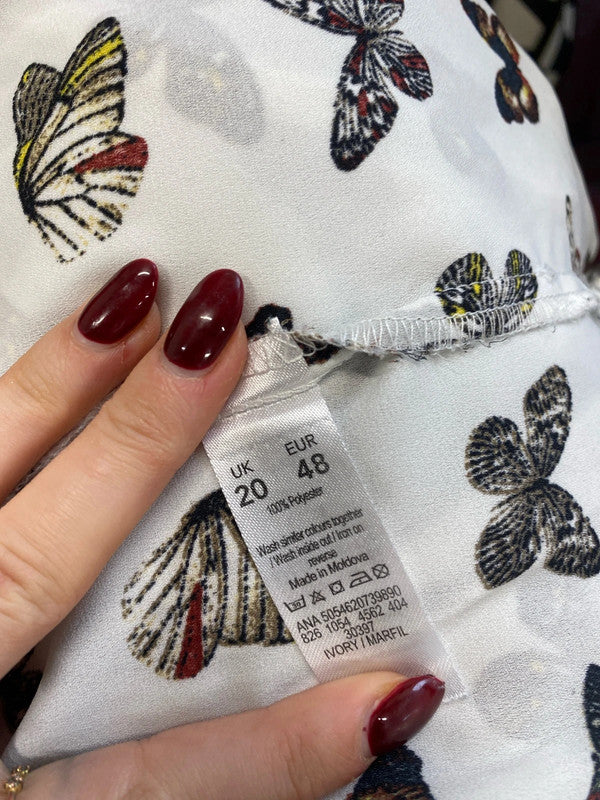 Lovely duo of camis colourful pattern anthology george UK 20 LK006 #124