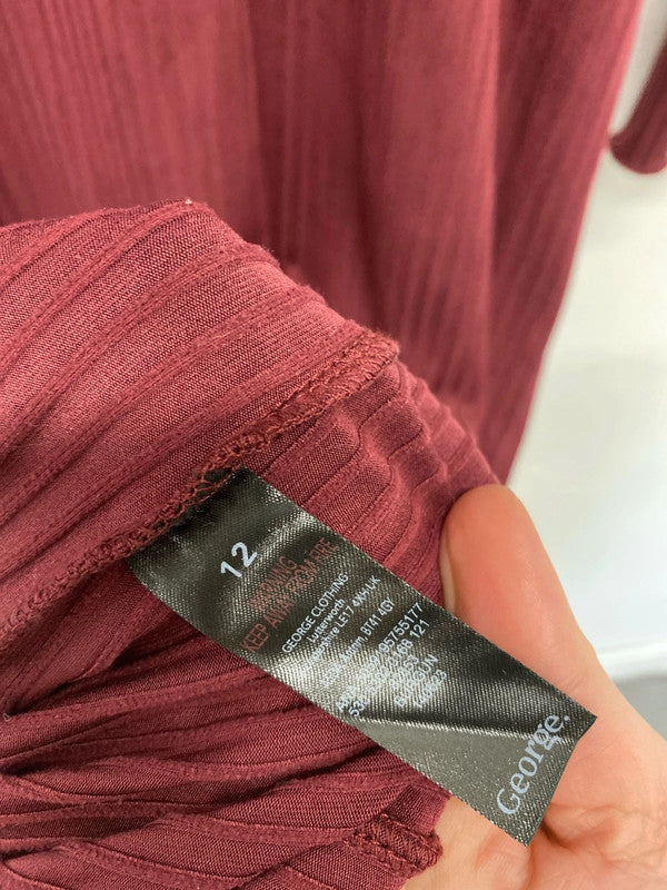 Fab duo of Ribbed maternity midi dress Uk 10/12 EW005