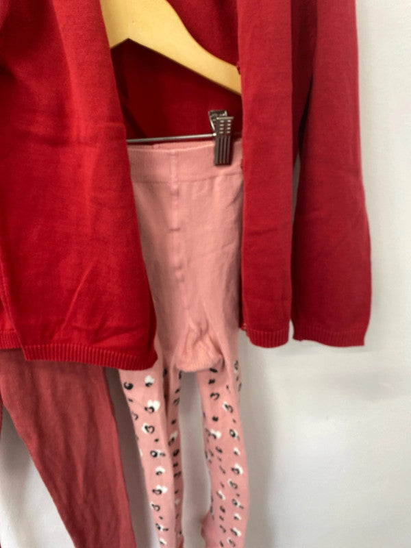 Fabulous active fun girls bundle leggings casual Age7-9 M&S H&M #61 LD003