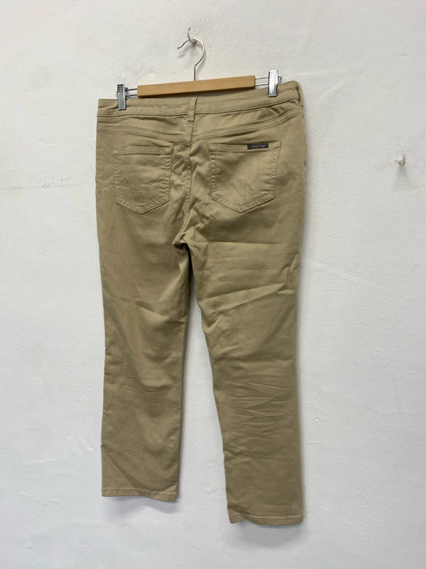 Fabulous White Stuff Pale rope jeans Uk12 L25.5 ( inside) SR006