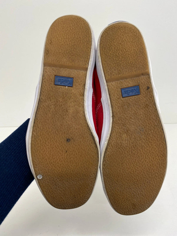 Fab Cherry Red Classic Keds Uk7.5 trainers JH001