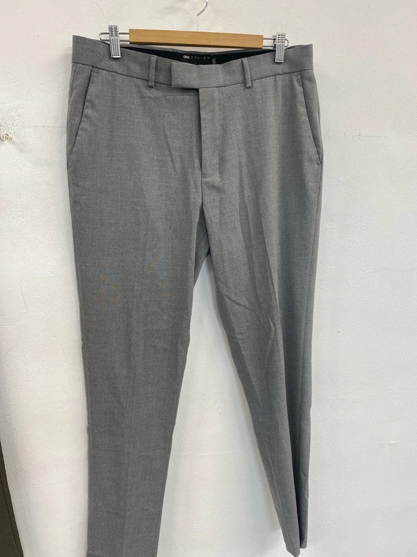 Trio of ASOS trousers tailored chinos 34r #6 LL003