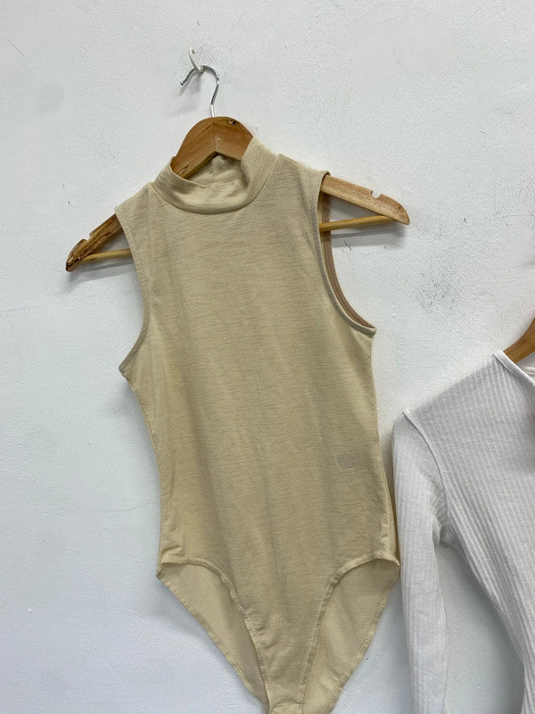 Lovely trio of body suits neutrals river island Missguided Zara UK S ZM001