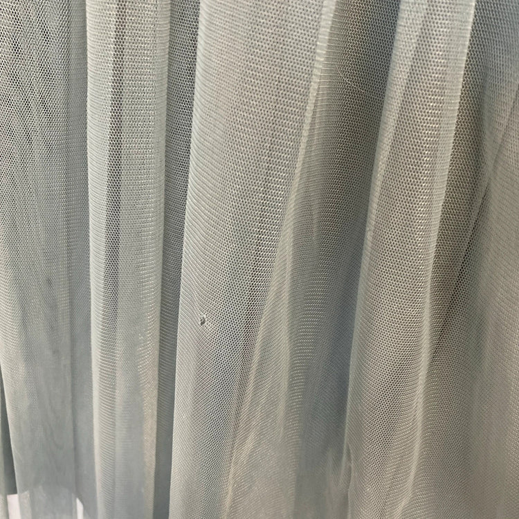 Fabulous Lace & Beads tulle party skirt petrol grey UkL JR001