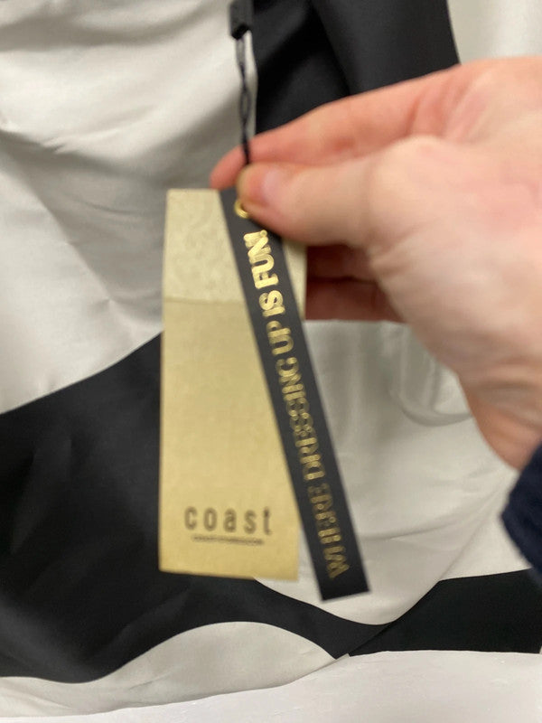 Coast Occasion Event skirt large spot pattern Uk14 New FR001