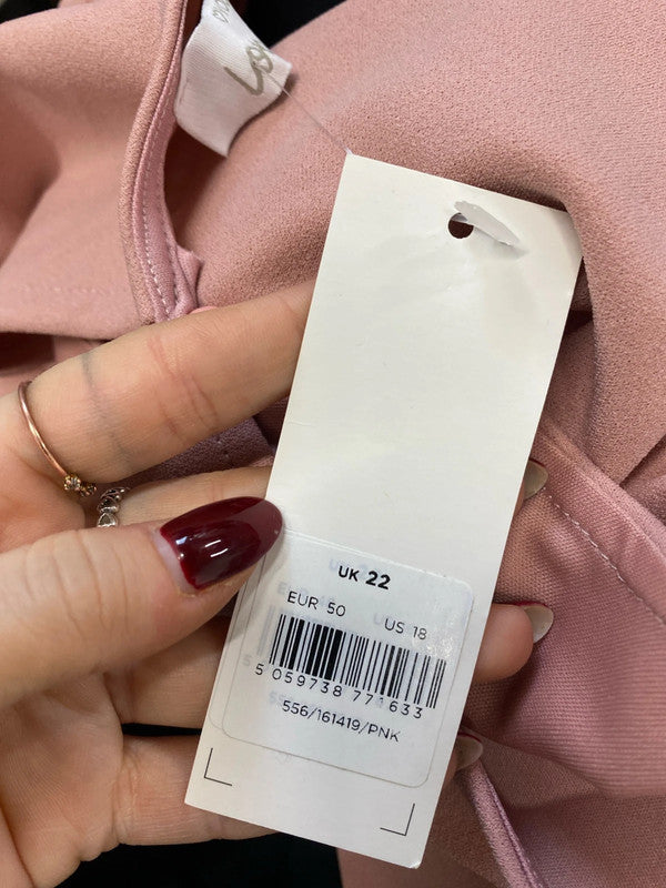 Gorgeous love yours pink skater skirt midi UK 22 RG021