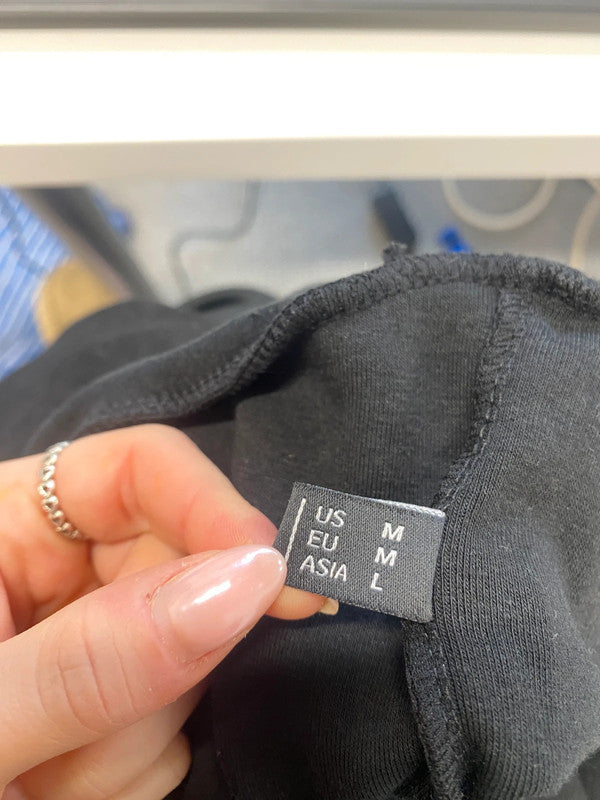 Stunning ililily black skirt legging UK M LW005