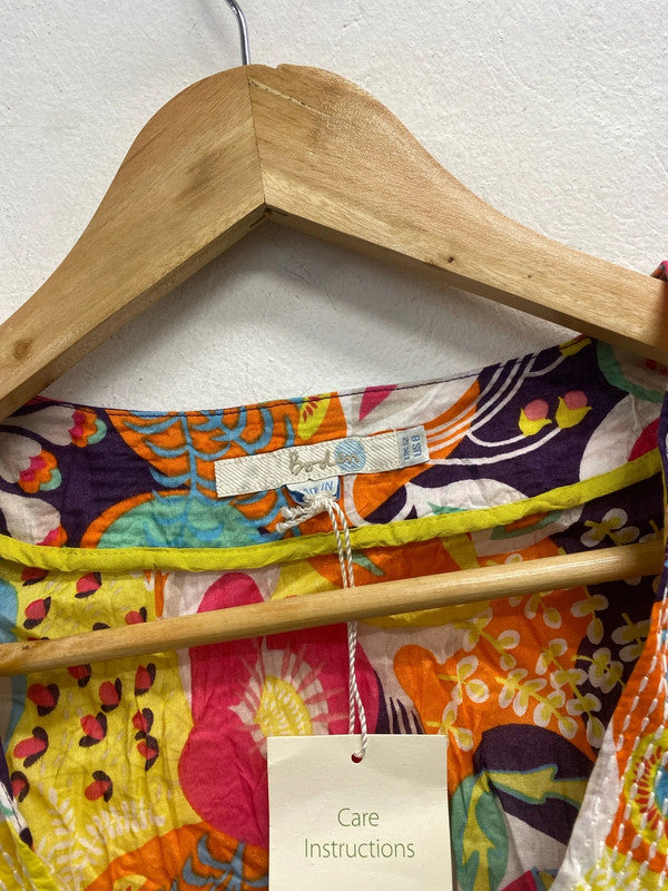 Stunning Boden multicolour pattern tunic top UK 12 LW005