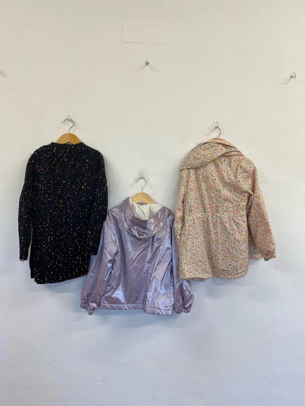 George TU Girls 7-8 Years Colourful Cozy Trio #23 LN001