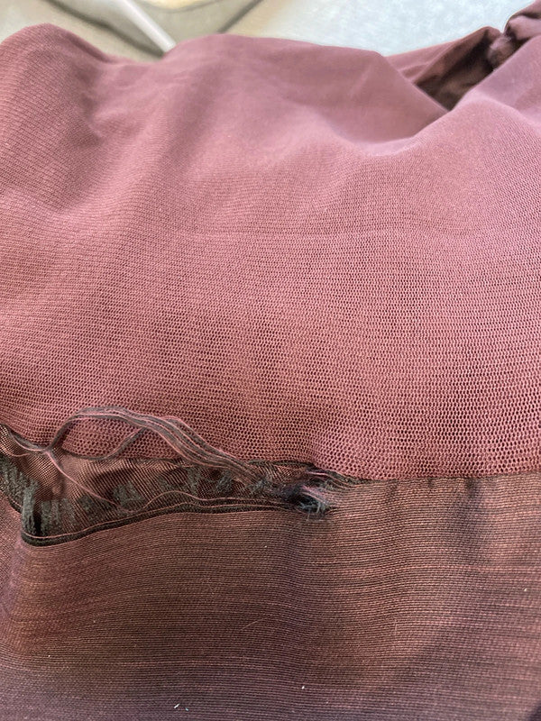 Absolutely Stunning Ladies occasion outfit Uk10/12 Maroon brown Italian made by Siste’s HS001