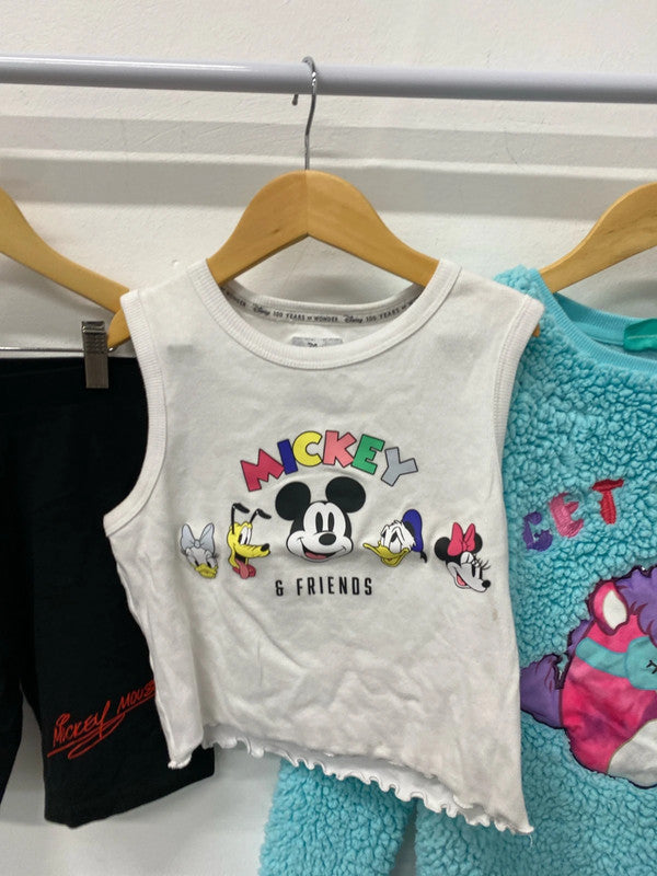 Fabulous Fun & chill bundle age 11-12 Mickey Mouse Primark #6 SD001