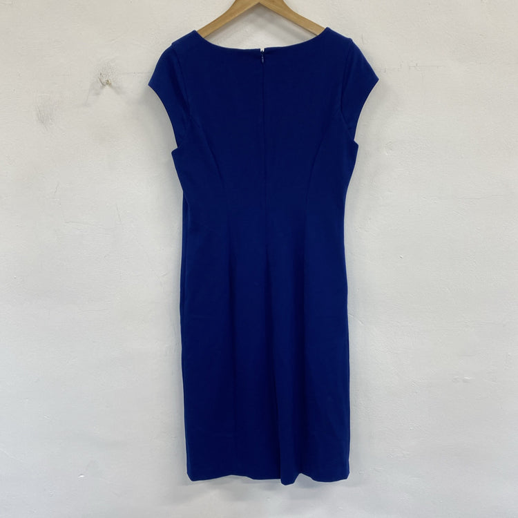 Artigiano designer Cobalt Blue Ultimate Slimming Dress Uk12 LW005