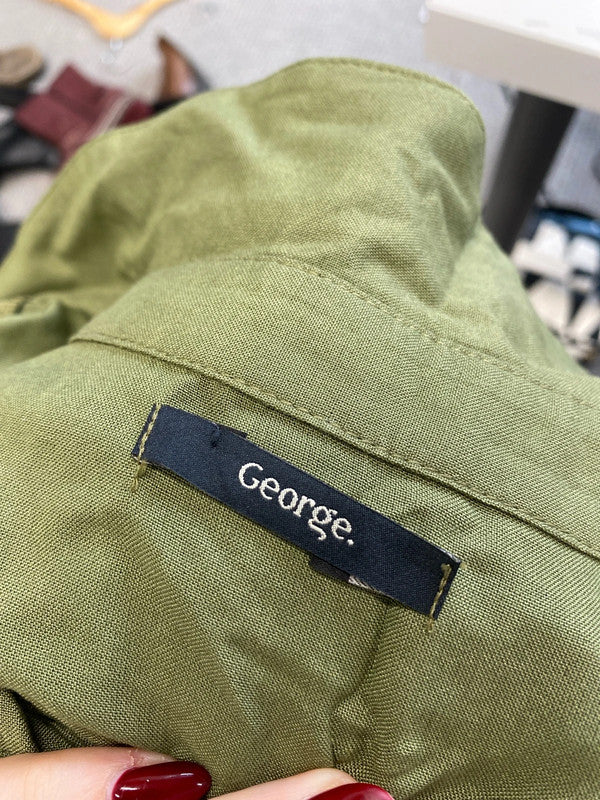 Lovely george khaki oversized jumpsuit UK 14 GK002