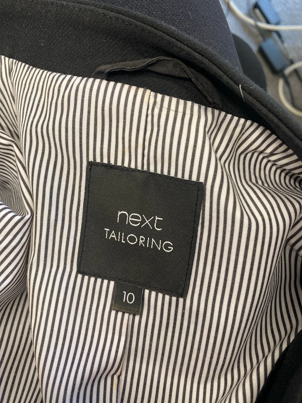 Stunning next tailoring black blazer UK 10 MB001