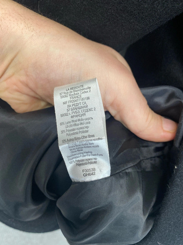 Classic La Redoute Peacoat double breasted 16 black KM003