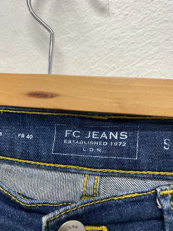 Fabulous duo of French Connection Navy Jeans slim fit Uk12 #1 SR006