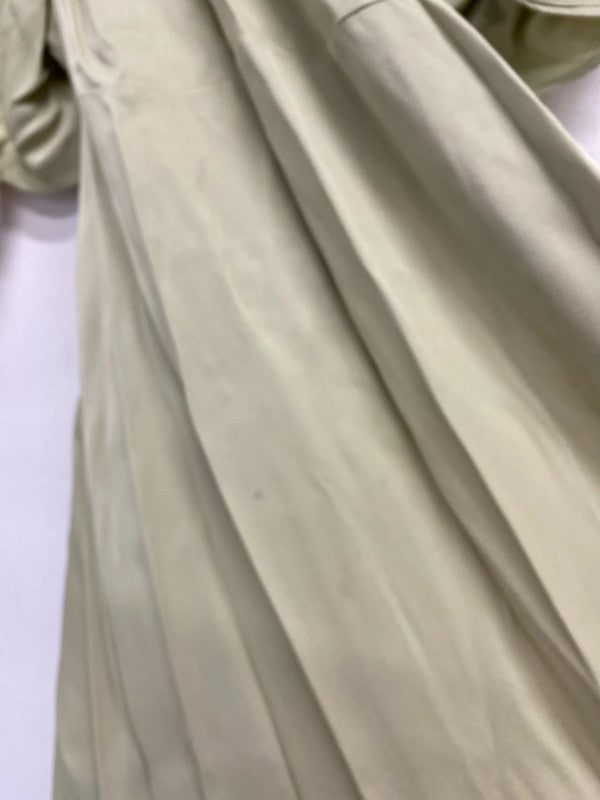 Fabulous Maids to Measure Charlene Sage green dress Uk24 & wrap CR002