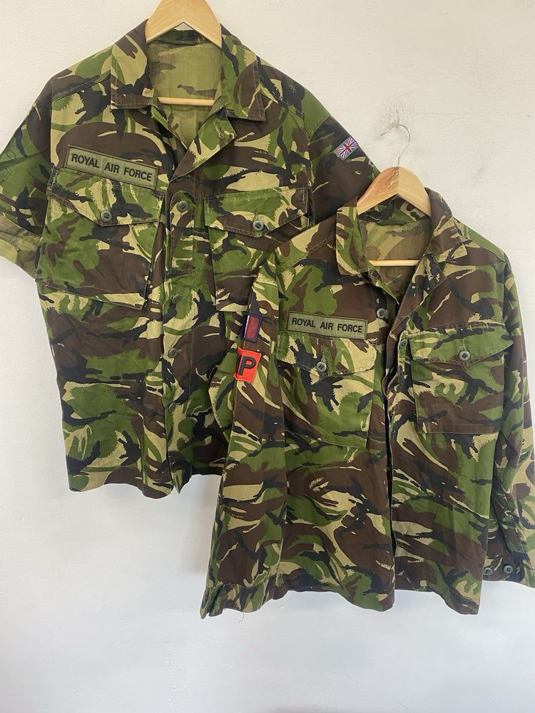Nato Duo Camo Shirt Short Sleeve Military lightweight woodland RAF #2 JC008