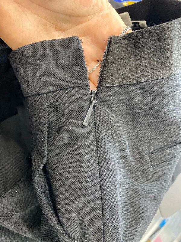 Lovely whistles wool blend black office trousers UK 10 RF001