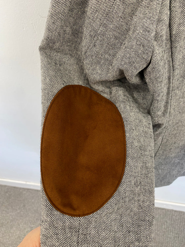 Classic grey H&M gents blazer tweed races wedding 36r JR001